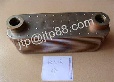 Bahan Aluminium 6CT Oil Cooler Cover STD Ukuran OEM 3974815 3918175