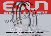 DCI / ACI / Baja Mesin Diesel Piston Rings 4TNV84 129002-22500 Diameter 84mm