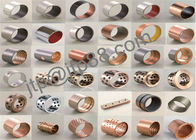 High Precision Copper Plating Bronze Sleeve Bearings Berbagai Ukuran