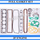 Mesin Gasket Logam Kit Untuk Bagian-bagian Mesin Diesel 2F Toyota 04111-61011