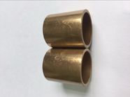 Durable Slide Copper Bushing Untuk Marine Gearbox / Flanged Brass Bimetal Bush