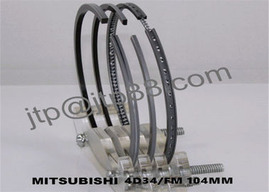 4 Cylinder Engine Piston Rings 4D34 Liner Kit Untuk MITSUBISHI OEM ME997240