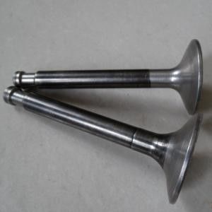 ISUZU 10PD1 Suku Cadang Mesin Intake Dan Exhaust Valves Untuk Excavator Panjang 159mm