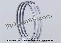 Chrome Disepuh Komatsu Spare Parts S6D155 Piston Ring Set 6128-31-2060 6128-31-2070
