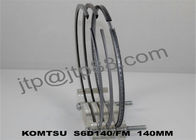 Asli S6D105 Komatsu Mesin Piston Rings Diameter 105mm 6136-31-2030