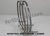 Asli S6D105 Komatsu Mesin Piston Rings Diameter 105mm 6136-31-2030