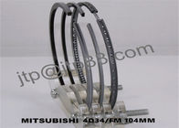 Mitsubishi 4D34 Piston Ring Kit 104mm DIA Untuk Mitsubishi OEM ME - 997237