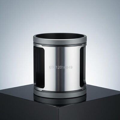 Nomor Liner Silinder 65012010049 Liner Silinder Mesin Cocok dengan Mesin MAN DOOSAN dalam Warna Silver Hitam dan Abu-abu