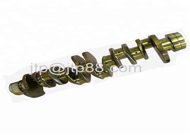 E240B / SK250-6 Excavator 6D16T Bagian-bagian Mesin Cranshaft Untuk Excavator Panjang 969mm