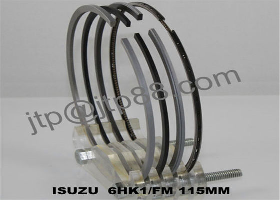 ISUZU 6HK1 Mesin Industri Piston Rings 115mm Dia OEM 8-94391-502-4