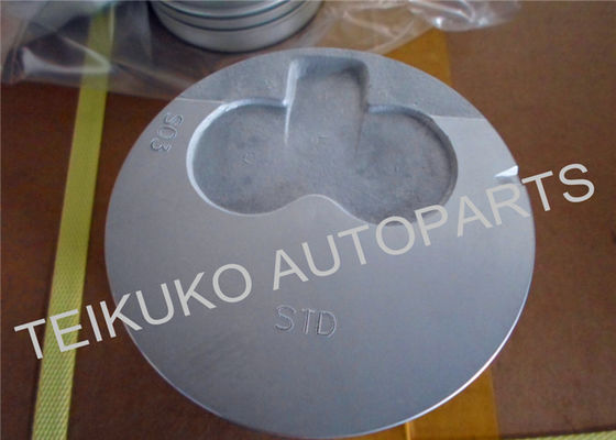 4 Cylinder Cast Iron Piston Untuk Toyota Car OEM 13101-54060 59.6mm Ukuran Pin