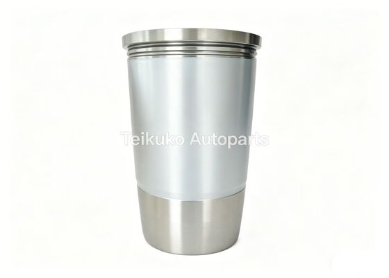 Liner Silinder Piston Mesin Excavator Komponen Mesin Tugas Berat Perak Hitam Abu-abu Cocok untuk Aplikasi Excavator